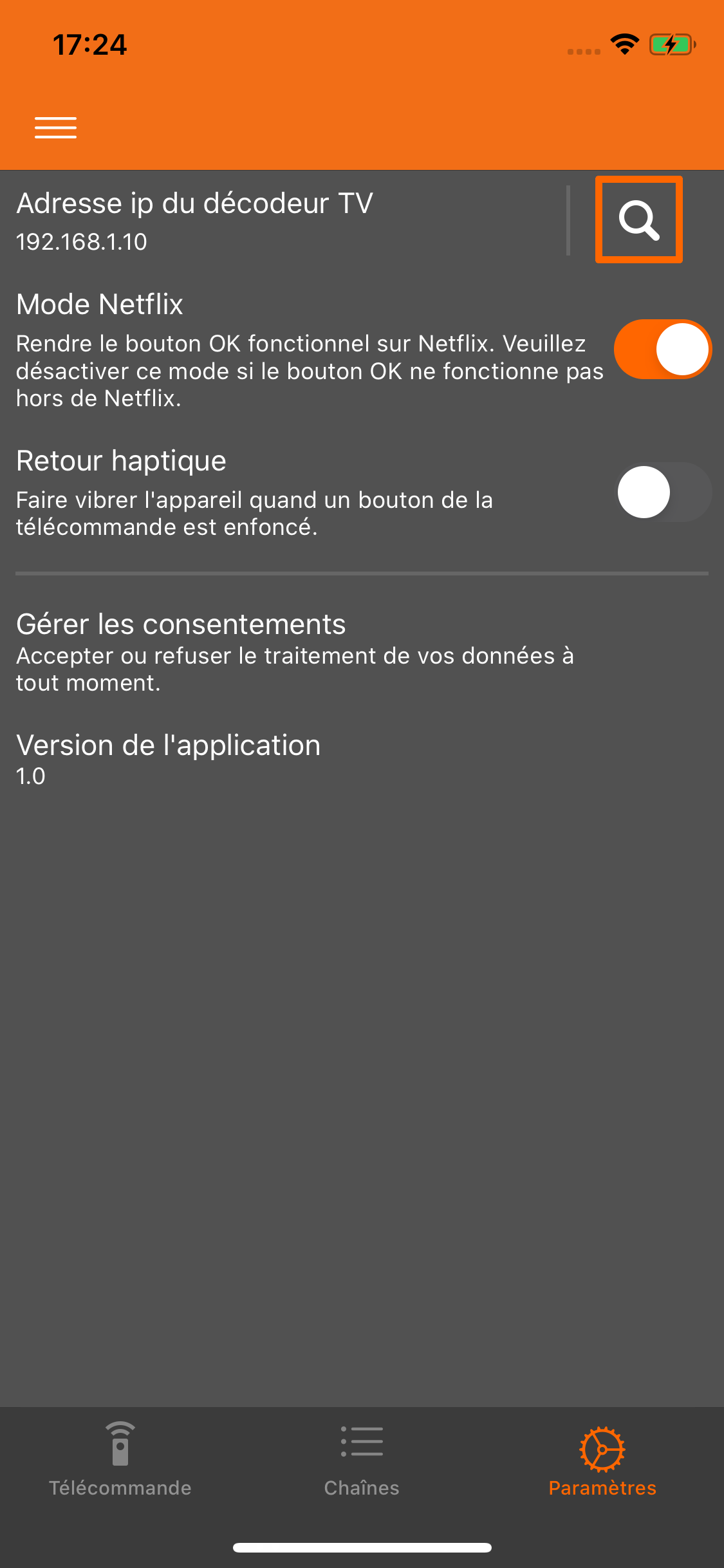 L’application ne fonctionne pas NiamorDev
