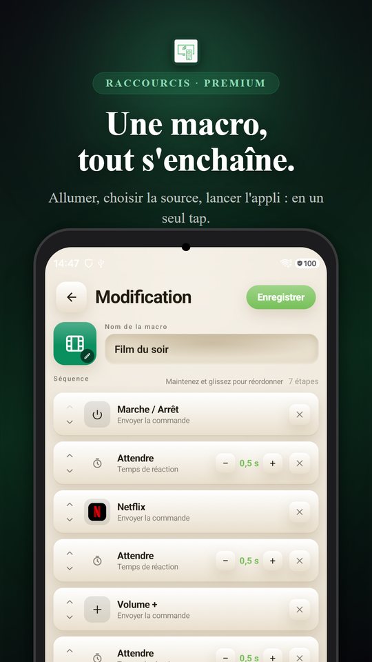Télécommande Android TV
