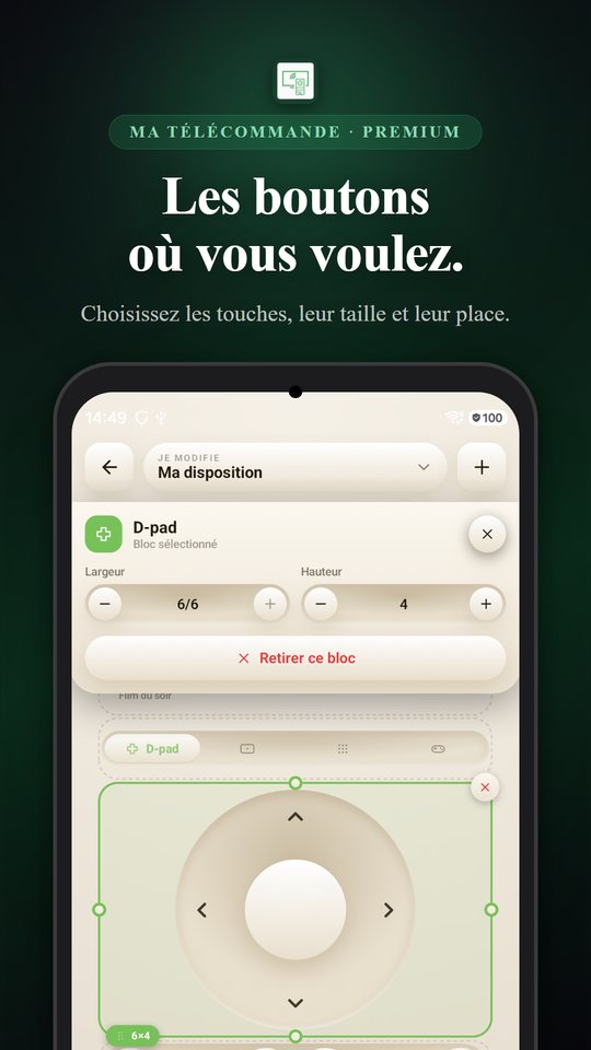 Télécommande Android TV