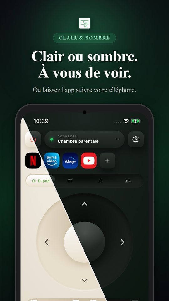 Télécommande Android TV