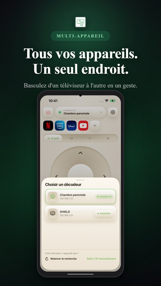 Télécommande Android TV