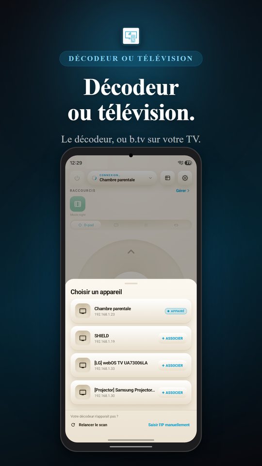 Télécommande Bbox