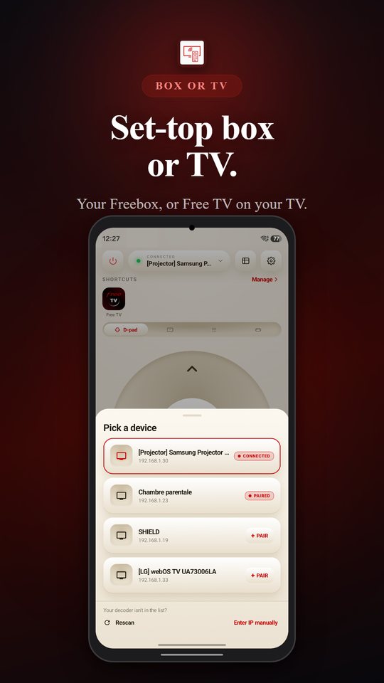 Freebox Remote
