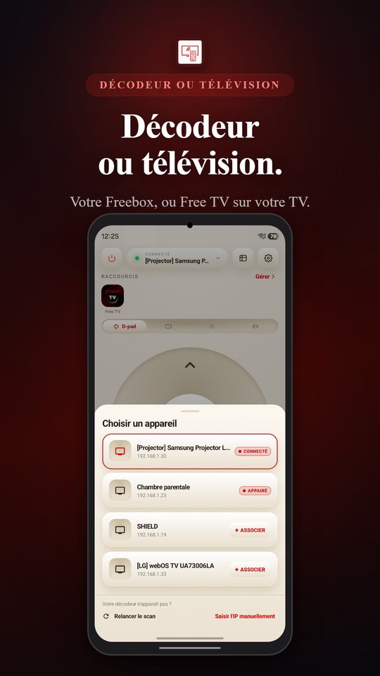 Télécommande Freebox