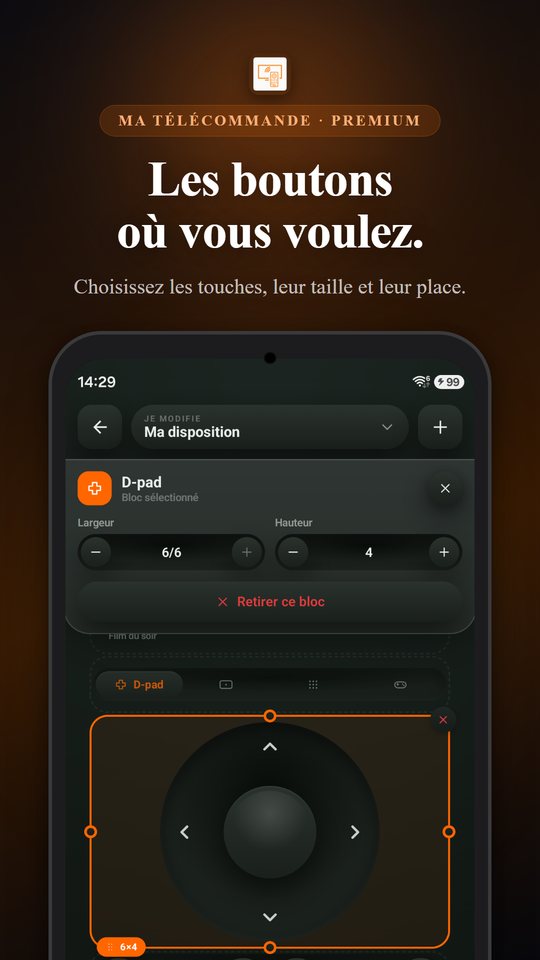 Télécommande Livebox