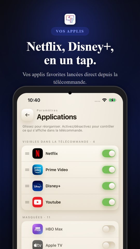 Télécommande TV universelle
