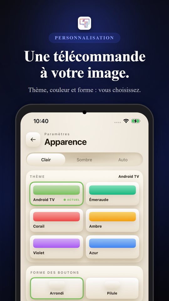 Télécommande TV universelle