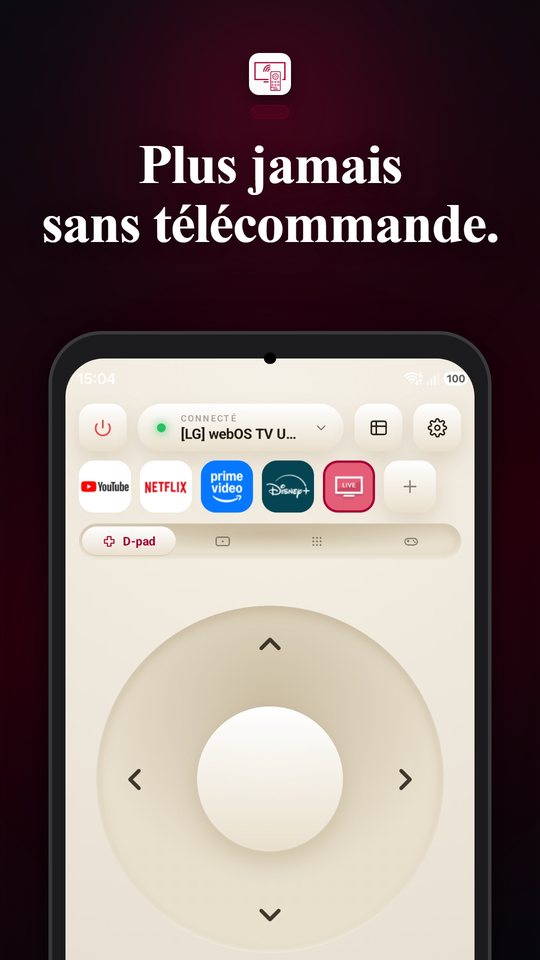 Télécommande LG TV
