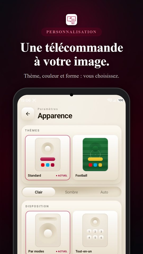 Télécommande LG TV